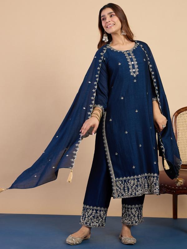 VP 9836 T Women's Designer Kurta Pant Set Premium Pattern Collection